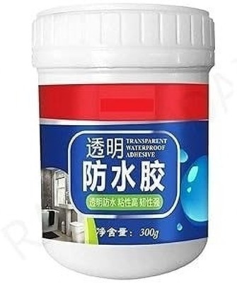 INFINITYLINES Waterproof Adhesive Glue With Brush For Water Leakage Solution Roof Leakage Adhesive(300 g)