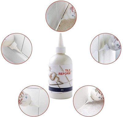 herik Gaps/Grouts Repair Filler Tube Paste for Kitchen, Bathroom Adhesive(280 ml)