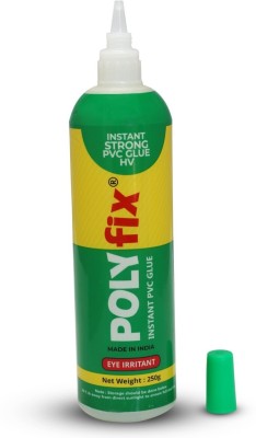 POLYFIX Instant Glue 250 GM(High Viscosity) for Handicrafts Adhesive(1 ml)