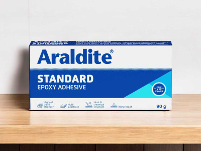 Araldite Klear 180g (R & H 90 g), Fast Setting Transparent Epoxy Adhesive_19 Adhesive(180 g)