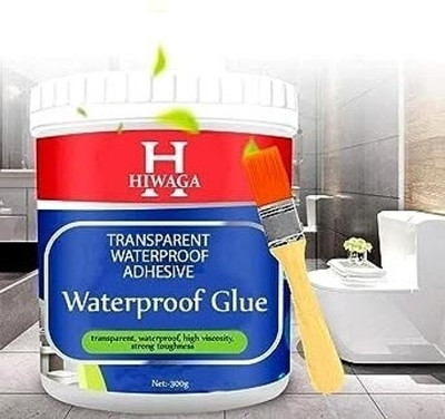 INFINITYLINES Invisible Waterproof Glue with Brush Strong Anti-Leakage Agent Adhesive(300 g)