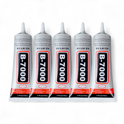 ADW CRAFT'S B-7000 Multi-Purpose Adhesive Glue – Strong,Waterproof,Clear Bond,110ML,PO 5 Adhesive(110 ml)