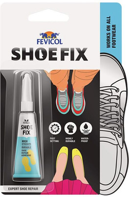 Pidilite Shoefix Shoe and Footwear Repair Adhesive(Set of 1, Transparent)