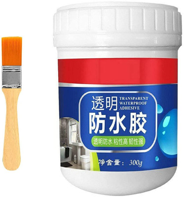 Masox Store Waterproof Transparent Crack Seal Glue With Brush Leaking Sealant Window K1 Crack Filler(300 g)