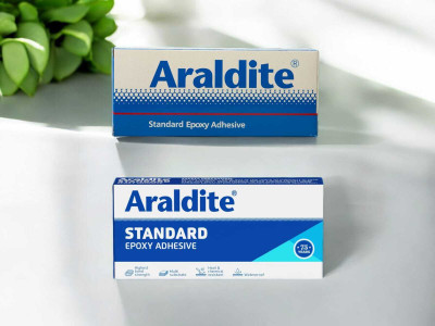 Araldite Klear 180g (R & H 90 g), Fast Setting Transparent Epoxy Adhesive_52 Adhesive(180 g)