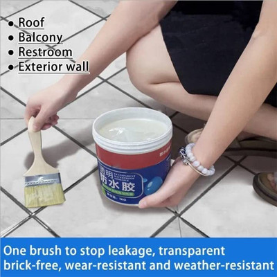 ActrovaX Outdoor Invisible Grout Granite Concrete Sealant Protector Crack Filler(300 g)