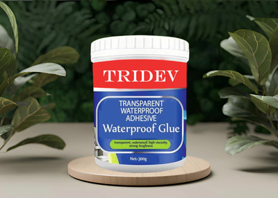 TRIDEV Crack Seal Transparent Waterproof Glue for Roof Water Leakage Solution Adhesive(300 g)