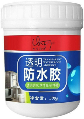 JERITO Transparent Waterproof Glue for Roof Leakage Crack Seal Agent Adhesive(300 g)