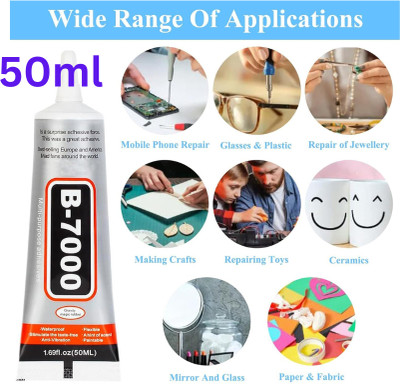BUKU Bulaien B7000 50ml (Set of 1, Clear) Adhesive(50 ml)