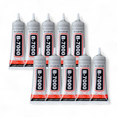 ADW CRAFT'S B-7000 Multi-Purpose Adhesive Glue – Strong,Waterproof,Clear Bond,50ML,PO 10 Adhesive(50 ml)