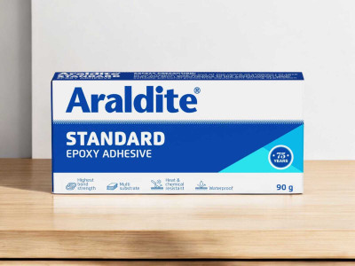 Araldite Klear 180g (R & H 90 g), Fast Setting Transparent Epoxy Adhesive_15 Adhesive(180 g)