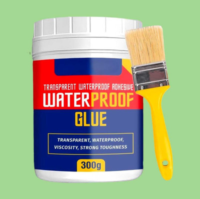 AirSoft Multi-Surface Transparent Waterproof Glue | No Drip, Fast Drying Repair Seal Adhesive(300 g)
