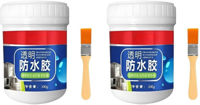 SPRSE Crack Seal Glue 300gm with Brush Transparent Waterproof Glue Adhesive(600 g)