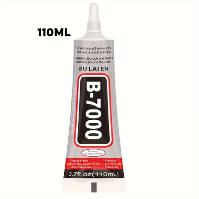 Sergio B-7000 Glue 3.7fl.oz (110ML) Multipurpose Adhesive for DIY Tool Cellphone LCD Adhesive(110 ml)