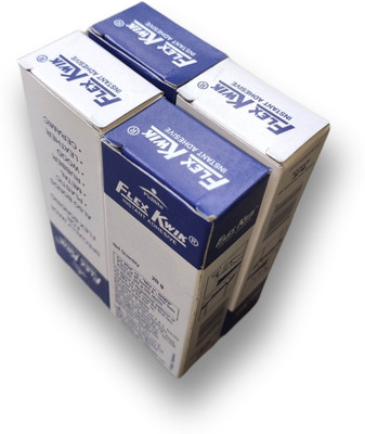 Pidilite Industries Ltd Flex Kwik instant special pack of 4 Adhesive(80 ml)
