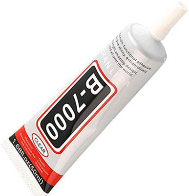 eKus B-7000 Transparent Glue for Mobile Phone , Home Furniture 50ML Adhesive(50 ml)