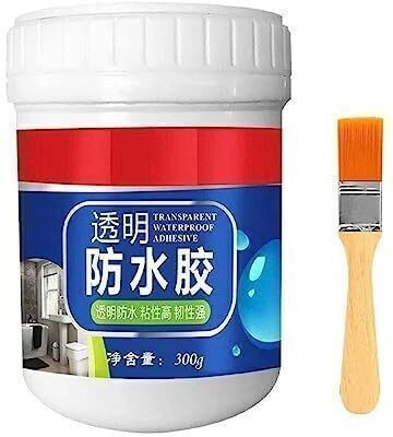 TMM Waterproof Glue Clear Gel Bathroom Roof Top Concrete Wall Paint, Sealant, Tiles Adhesive(300 g)
