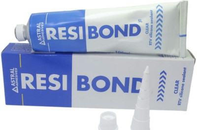 Shyam Sarowar ResiBond - RTV Clear Silicon Sealant Clear HM - 85ml pack of 1 Adhesive(1 ml)