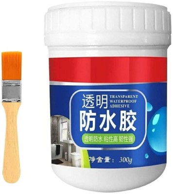 FROXY CARTS Crack Seal Transparent Waterproof Glue for Roof Water Leakage Solution Adhesive Crack Filler(300 g)