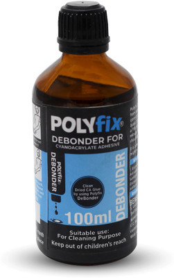 POLYFIX Debonder (Glue Stain Remover Spray) CA Glue Remover Adhesive Adhesive(100 ml)