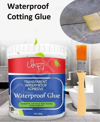 CRAZY MAN Tasparent Waterproof Glue for Roof Leakage Crack Seal Glue Adhesive(300 g)