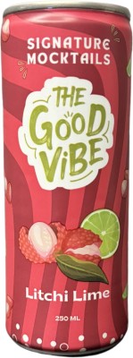 The Good Vibe Litchi Lime Signature Mocktail Can(250 ml)