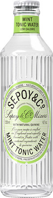 Sepoy & co Mint Tonic Water Glass Bottle(200 ml)