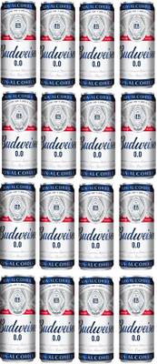 Budweiser Non Alcoholic Beer Can Drink, 330ml Can