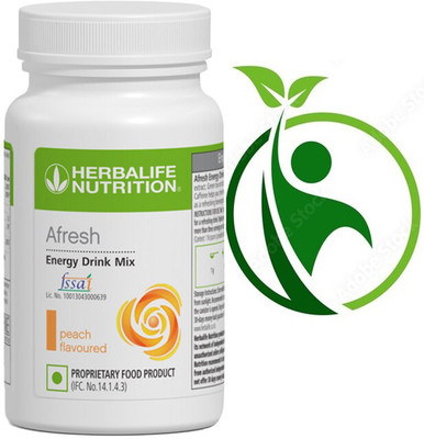 HERBALIFE Afresh Energy Drink Mix - Peach - 50 gms(50 ml)