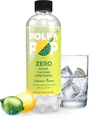 POLKA POP Zero Sugar Lemon-Lime Sparkling Water PET Bottle(300 ml)