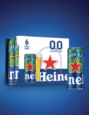 Heineken Non Alcohol Beer Can(6 x 330 ml)