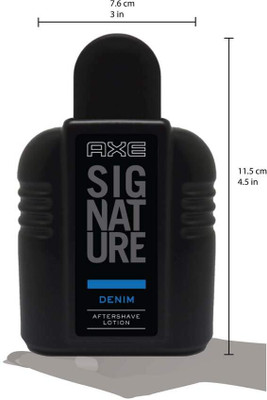 AXE Signature Denim After Shave Lotion 50mlss X 2unit Lotion(100 ml)