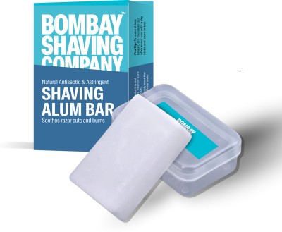 BOMBAY SHAVING COMPANY Alum Bar For Men Pure & Natural Fitakari Antiseptic, Anti-Odour, Skin Tightening(100 g)