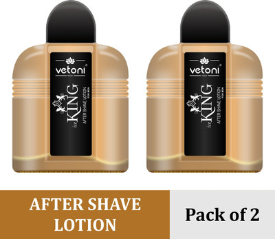VETONI Ice King No. 1 After Shaving Lotion Red (packof 2)200ml(200 ml)