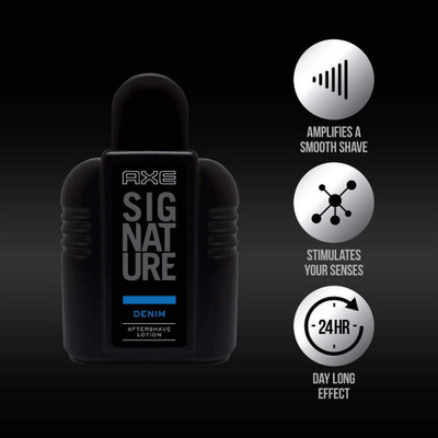 AXE Signature Denim After Shave Lotion 50ML X 2U Lotion(100 ml)