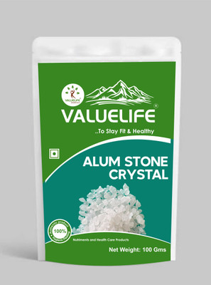Value Life Alum Stone Small crystal 100GMS(100 g)