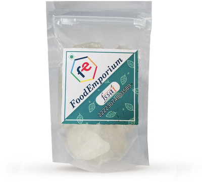 FoodEmporium Fitkari Stone | Alum Stone | Phitkari |Alum Stone For Water Purification, Vastu(350 g)