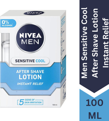 NIVEA Men Sensitive Cool After Shave Lotion Freshness & Instant Relief(100 ml)
