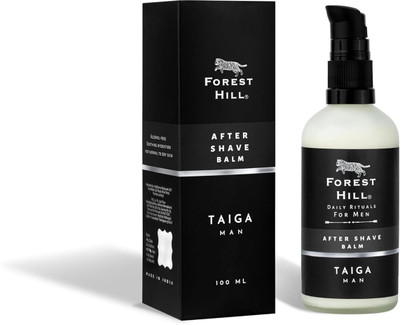 Forest Hill Taiga After Shave Balm For Men, Alcohol Free, Refreshing Blend of Shea Butter(100 ml)