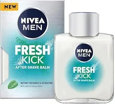 NIVEA MEN FRESH KICK After Shave Balm Refreshing MADE IN GERMANY(100 ml)