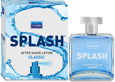 VI-JOHN Splash After Shave Lotion for Softens Skin Pack of 1(100 ml)
