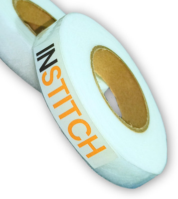institch 1 Cotton Soft Touch Canvas Roll (Set of 1)(White)