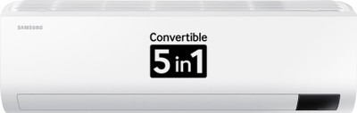 Samsung 1.5 Ton 4 Star Split Inverter AC  - White(AR18CYMZAWK/AR18CYMZAWKNNA/AR18CYMZAWKXNA, Copper Condenser)