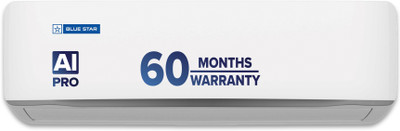 Blue Star 2026 Model 1.5 Ton 3 Star Split Inverter AC(IA318ZXU, White)