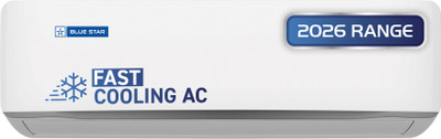 Blue Star 2026 Model 1 Ton 3 Star Split Inverter AC(IA312ZXU, White)