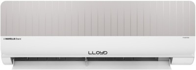 Lloyd Stylus 6 in 1 Convertible, Changeable AC Facia 2024 Model 1.5 Ton 5 Star Split Inverter Anti-Viral AC with Wi-fi Connect  - White, Grey(GLS18V5FOGVV, Copper Condenser)