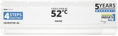 Voltas 2025 Model 1.5 Ton 5 Star Split Inverter AC(185V CAR(4503695), White)