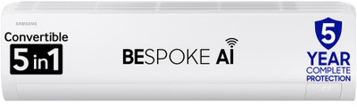 Samsung 2025 Model 1.5 Ton 5 Star Split Inverter with Wi-fi AC(AR50F19D15HNNA//AR50F19D15HXNA, White)