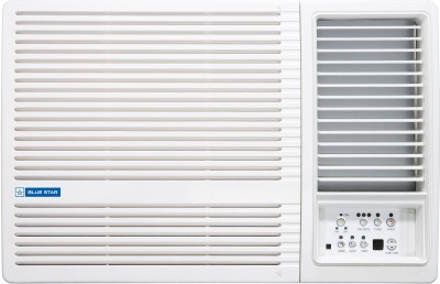 Blue Star 2 Ton 3 Star Window AC  - White(WFA324LN, Copper Condenser)