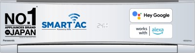 Panasonic 1.5 Ton 3 Star Split Inverter AC with Wi-fi Connect  - White(CS/CU-SU18YKYWT, Copper Condenser)